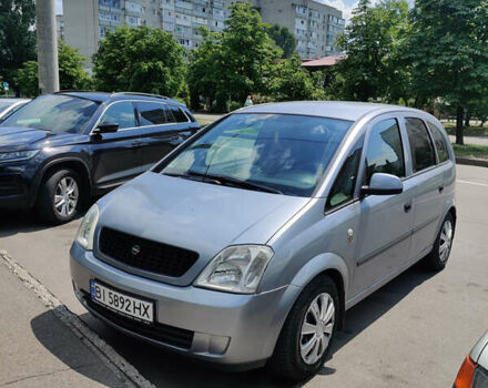 Синий Опель Мерива, объемом двигателя 1.6 л и пробегом 296 тыс. км за 3600 $, фото 11 на Automoto.ua