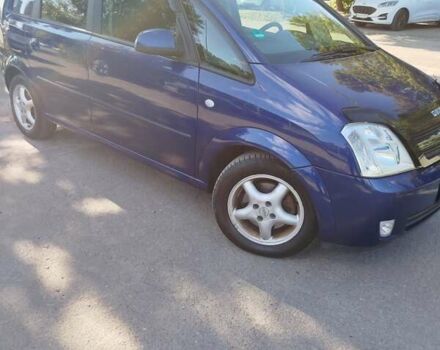 Синий Опель Мерива, объемом двигателя 1.6 л и пробегом 185 тыс. км за 4300 $, фото 4 на Automoto.ua