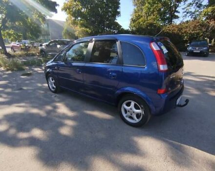 Синий Опель Мерива, объемом двигателя 1.6 л и пробегом 185 тыс. км за 4300 $, фото 6 на Automoto.ua