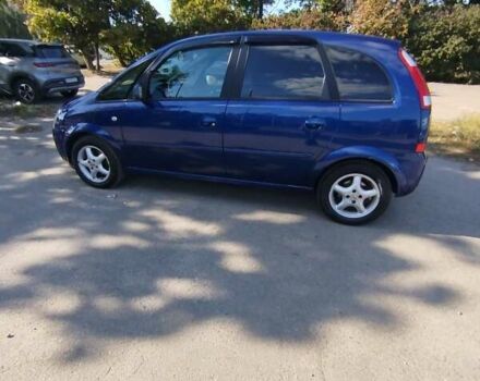 Синий Опель Мерива, объемом двигателя 1.6 л и пробегом 185 тыс. км за 4300 $, фото 10 на Automoto.ua