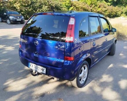 Синий Опель Мерива, объемом двигателя 1.6 л и пробегом 185 тыс. км за 4300 $, фото 9 на Automoto.ua