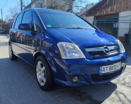 Синий Опель Мерива, объемом двигателя 1.6 л и пробегом 224 тыс. км за 3200 $, фото 1 на Automoto.ua