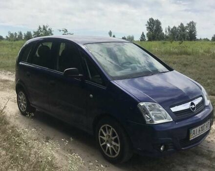 Синий Опель Мерива, объемом двигателя 1.6 л и пробегом 248 тыс. км за 3500 $, фото 33 на Automoto.ua
