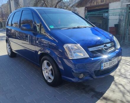 Синий Опель Мерива, объемом двигателя 1.6 л и пробегом 224 тыс. км за 3200 $, фото 10 на Automoto.ua