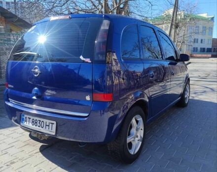 Синий Опель Мерива, объемом двигателя 1.6 л и пробегом 224 тыс. км за 3200 $, фото 4 на Automoto.ua