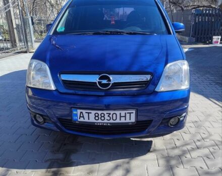 Синий Опель Мерива, объемом двигателя 1.6 л и пробегом 224 тыс. км за 3200 $, фото 9 на Automoto.ua