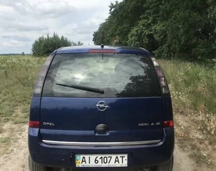Синий Опель Мерива, объемом двигателя 1.6 л и пробегом 248 тыс. км за 3500 $, фото 35 на Automoto.ua