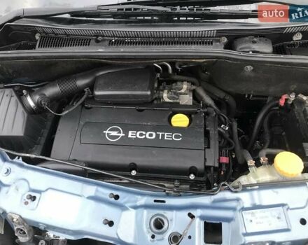 Синий Опель Мерива, объемом двигателя 1.6 л и пробегом 219 тыс. км за 4999 $, фото 6 на Automoto.ua