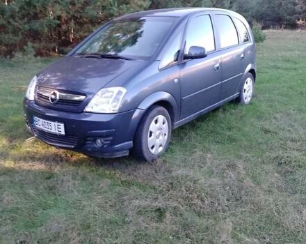 Синий Опель Мерива, объемом двигателя 1.6 л и пробегом 216 тыс. км за 5100 $, фото 2 на Automoto.ua