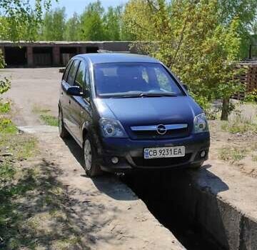 Синий Опель Мерива, объемом двигателя 1.4 л и пробегом 182 тыс. км за 5550 $, фото 9 на Automoto.ua