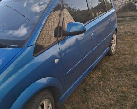 Синий Опель Мерива, объемом двигателя 1.6 л и пробегом 190 тыс. км за 5000 $, фото 4 на Automoto.ua