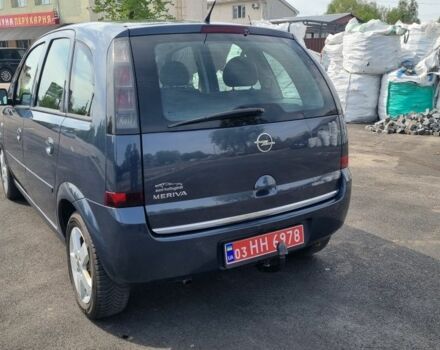 Синий Опель Мерива, объемом двигателя 0 л и пробегом 200 тыс. км за 5600 $, фото 7 на Automoto.ua