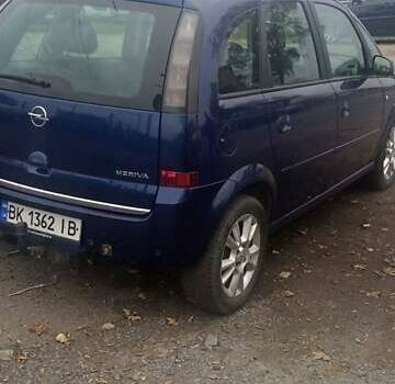 Опель Мерива 2009 в Ровно на Automoto.ua Синий Опель Мерива, объемом двигателя 1.6 л и пробегом 283 тыс. км за 4650 $, фото 4 на Automoto.ua