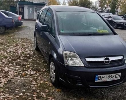 Синий Опель Мерива, объемом двигателя 1.6 л и пробегом 190 тыс. км за 4900 $, фото 2 на Automoto.ua