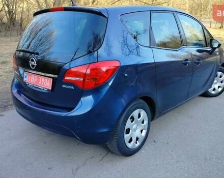 Синий Опель Мерива, объемом двигателя 1.36 л и пробегом 124 тыс. км за 7100 $, фото 3 на Automoto.ua