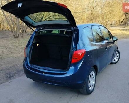 Синий Опель Мерива, объемом двигателя 1.36 л и пробегом 124 тыс. км за 7100 $, фото 8 на Automoto.ua