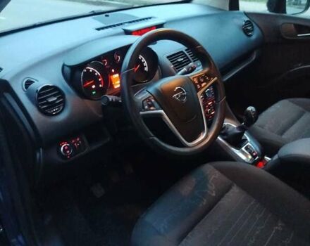 Синий Опель Мерива, объемом двигателя 1.36 л и пробегом 124 тыс. км за 7100 $, фото 16 на Automoto.ua