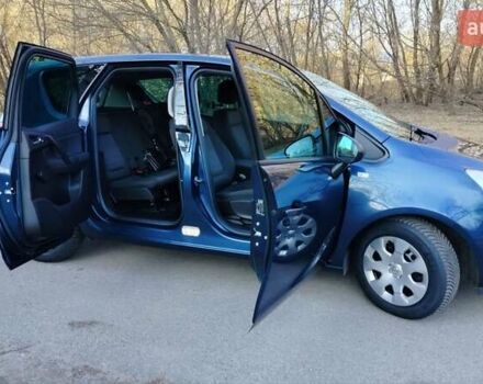 Синий Опель Мерива, объемом двигателя 1.36 л и пробегом 124 тыс. км за 7100 $, фото 6 на Automoto.ua