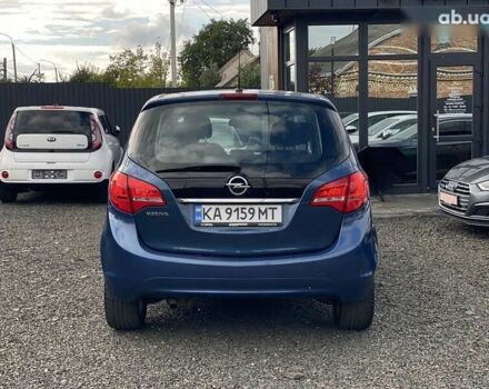 Синий Опель Мерива, объемом двигателя 1.4 л и пробегом 236 тыс. км за 7999 $, фото 12 на Automoto.ua