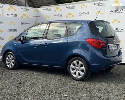 Синий Опель Мерива, объемом двигателя 1.4 л и пробегом 236 тыс. км за 7999 $, фото 25 на Automoto.ua