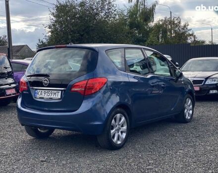 Синий Опель Мерива, объемом двигателя 1.4 л и пробегом 236 тыс. км за 7999 $, фото 11 на Automoto.ua