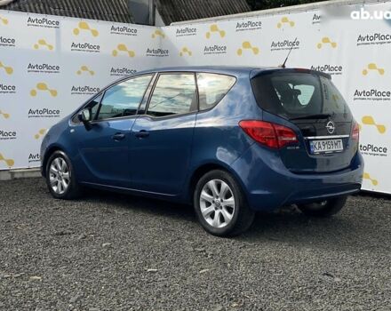 Синий Опель Мерива, объемом двигателя 1.4 л и пробегом 236 тыс. км за 7999 $, фото 20 на Automoto.ua