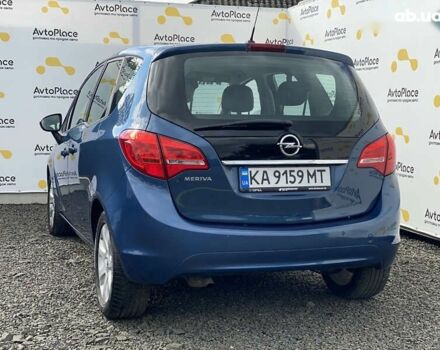 Синий Опель Мерива, объемом двигателя 1.4 л и пробегом 236 тыс. км за 7999 $, фото 28 на Automoto.ua