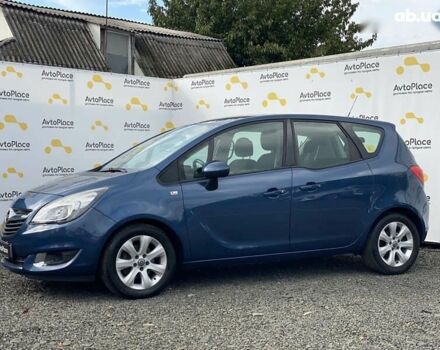 Синий Опель Мерива, объемом двигателя 1.4 л и пробегом 236 тыс. км за 7999 $, фото 23 на Automoto.ua