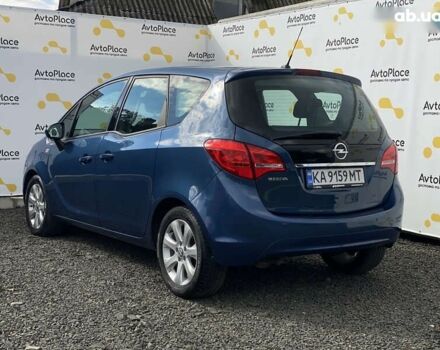 Синий Опель Мерива, объемом двигателя 1.4 л и пробегом 236 тыс. км за 7999 $, фото 26 на Automoto.ua