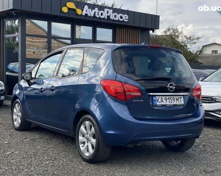 Синий Опель Мерива, объемом двигателя 1.4 л и пробегом 236 тыс. км за 7999 $, фото 8 на Automoto.ua