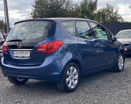 Синий Опель Мерива, объемом двигателя 1.4 л и пробегом 236 тыс. км за 7999 $, фото 10 на Automoto.ua