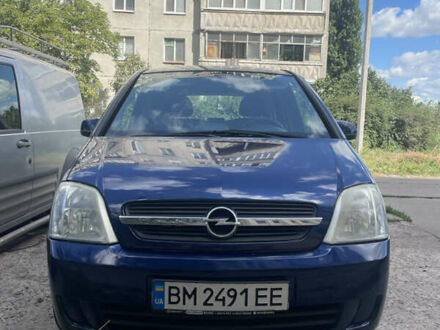 Опель Меріва 2003 у Сумах на Automoto.ua Синій Опель Меріва, об'ємом двигуна 1.6 л та пробігом 207 тис. км за 3900 $, фото 1 на Automoto.ua