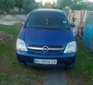 Опель Мерива 2005 в Белой Церкве на Automoto.ua Синий Опель Мерива, объемом двигателя 1.7 л и пробегом 300 тыс. км за 3800 $, фото 1 на Automoto.ua