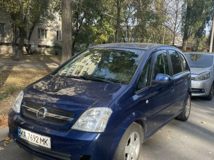 Опель Мерива 2005 в Киеве на Automoto.ua Синий Опель Мерива, объемом двигателя 1.6 л и пробегом 183 тыс. км за 4100 $, фото 1 на Automoto.ua