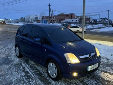 Синий Опель Мерива, объемом двигателя 1.4 л и пробегом 183 тыс. км за 4200 $, фото 1 на Automoto.ua