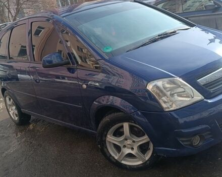 Синий Опель Мерива, объемом двигателя 1.6 л и пробегом 224 тыс. км за 3600 $, фото 1 на Automoto.ua