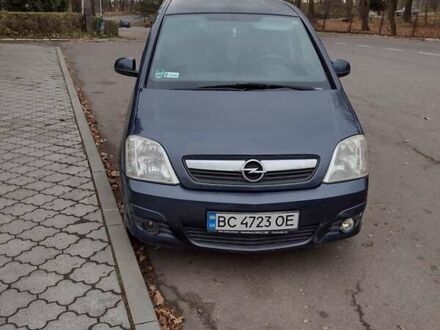 Синий Опель Мерива, объемом двигателя 1.6 л и пробегом 227 тыс. км за 4900 $, фото 1 на Automoto.ua