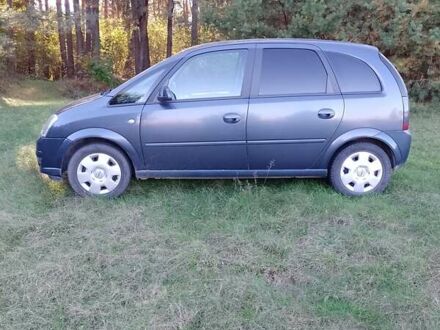 Синий Опель Мерива, объемом двигателя 1.6 л и пробегом 216 тыс. км за 5100 $, фото 1 на Automoto.ua