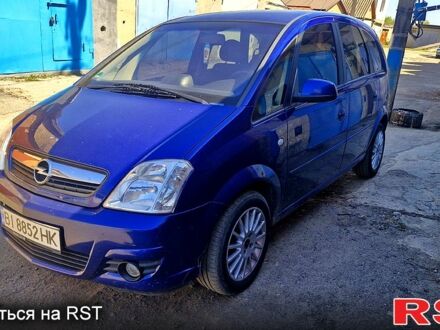 Опель Мерива 2008 в Полтаве на Automoto.ua Синий Опель Мерива, объемом двигателя 1.6 л и пробегом 268 тыс. км за 5100 $, фото 1 на Automoto.ua