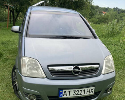 Синий Опель Мерива, объемом двигателя 1.6 л и пробегом 153 тыс. км за 5800 $, фото 1 на Automoto.ua