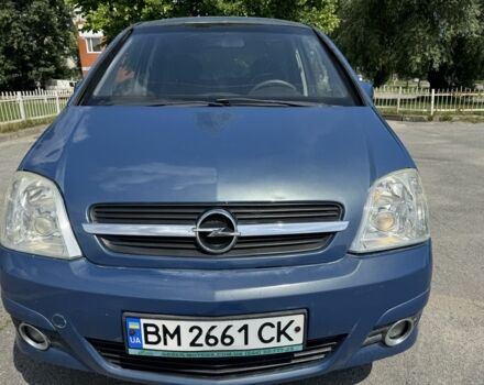 Синий Опель Мерива, объемом двигателя 1.6 л и пробегом 280 тыс. км за 3600 $, фото 1 на Automoto.ua