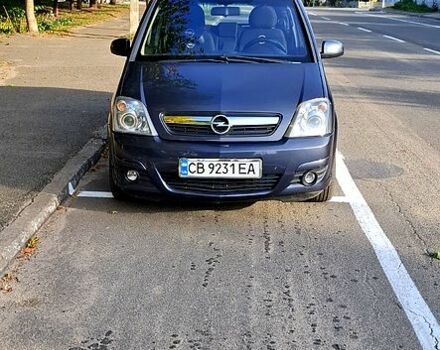 Синий Опель Мерива, объемом двигателя 1.4 л и пробегом 183 тыс. км за 5400 $, фото 1 на Automoto.ua
