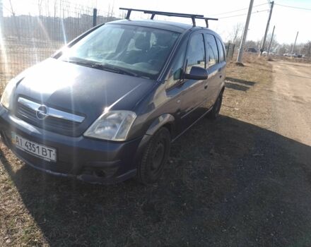 Синий Опель Мерива, объемом двигателя 1.6 л и пробегом 288 тыс. км за 2700 $, фото 1 на Automoto.ua