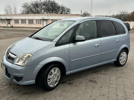 Синий Опель Мерива, объемом двигателя 1.36 л и пробегом 164 тыс. км за 5000 $, фото 1 на Automoto.ua