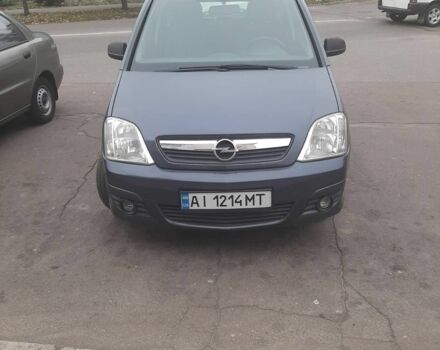 Синий Опель Мерива, объемом двигателя 1.4 л и пробегом 215 тыс. км за 5200 $, фото 1 на Automoto.ua