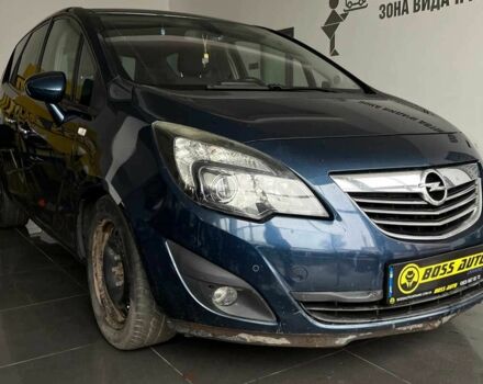 Синий Опель Мерива, объемом двигателя 1.7 л и пробегом 271 тыс. км за 6600 $, фото 1 на Automoto.ua