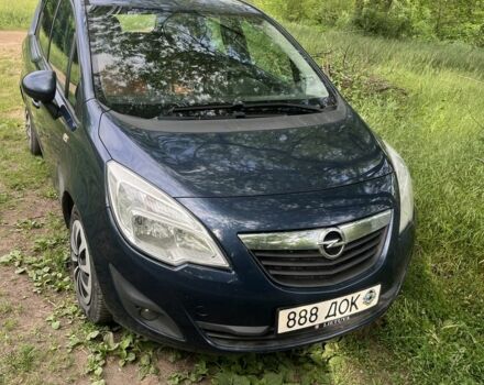 Синий Опель Мерива, объемом двигателя 0 л и пробегом 270 тыс. км за 3700 $, фото 1 на Automoto.ua