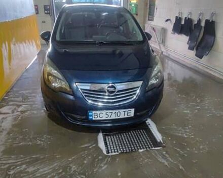 Синий Опель Мерива, объемом двигателя 1.6 л и пробегом 268 тыс. км за 6700 $, фото 1 на Automoto.ua