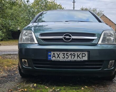 Зеленый Опель Мерива, объемом двигателя 1.6 л и пробегом 320 тыс. км за 5500 $, фото 2 на Automoto.ua