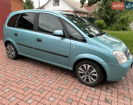 Зеленый Опель Мерива, объемом двигателя 1.6 л и пробегом 140 тыс. км за 4699 $, фото 2 на Automoto.ua